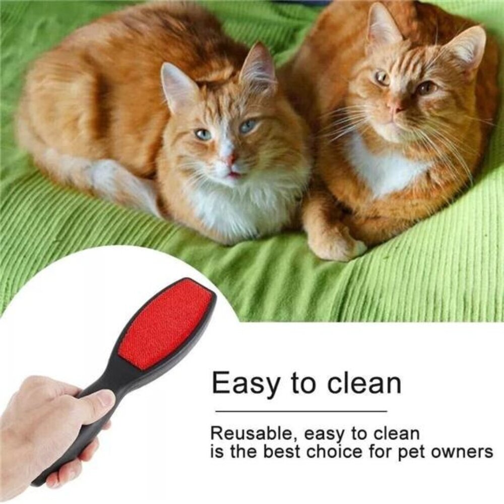 Double-Sided Lint Brush Fabric & Pet Hair Remover